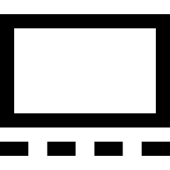 Gallery View Icon from Sharp Line Set