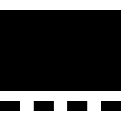 Gallery View Icon from Sharp Solid Set