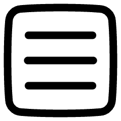 Grid Rules Icon from Plump Line Set