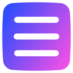 Grid Rules Icon from Plump Gradient Set