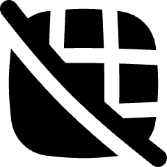 Hide Grid Icon from Flex Solid Set