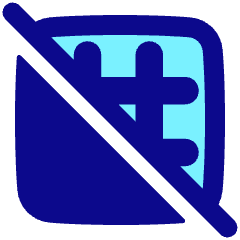 Hide Grid Icon from Plump Pop Set