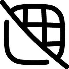 Hide Grid Icon from Flex Line Set