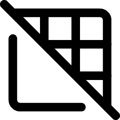 Hide Grid Icon from Core Line Set
