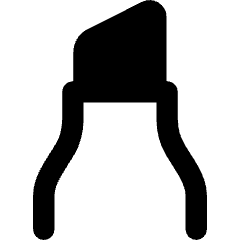 Highlighter Tip Vertical Icon from Flex Remix Set