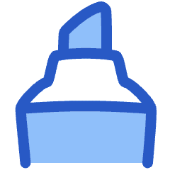 Highlighter Tip Vertical Icon from Plump Duo Set