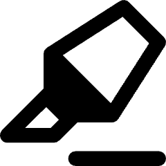 Highlighter Icon from Core Remix Set
