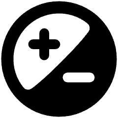 Image Brightness Icon from Plump Solid Set