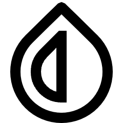 Image Saturation Icon from Sharp Line Set