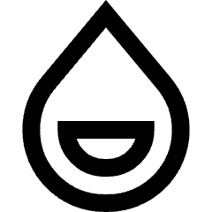Image Saturation Horizontal Icon from Sharp Line Set