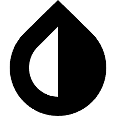 Image Saturation Icon from Sharp Solid Set