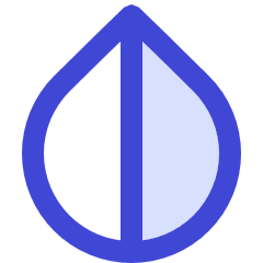 Image Saturation Icon from Sharp Duo Set