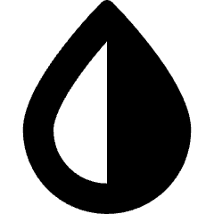 Image Saturation Vertical Icon from Core Solid Set