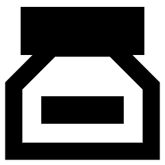 Ink Bottle Icon from Sharp Remix Set