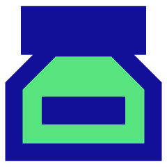 Ink Bottle Icon from Sharp Pop Set