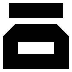 Ink Bottle Icon from Sharp Solid Set