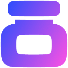 Ink Bottle Icon from Plump Gradient Set