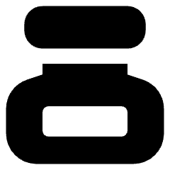 Ink Bottle Icon from Core Solid Set