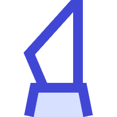 Knife Tip Vertical Icon from Sharp Duo Set