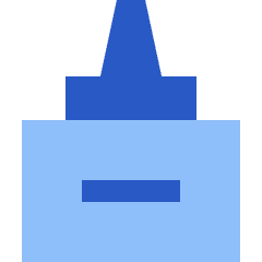 Liquid Glue Icon from Sharp Flat Set