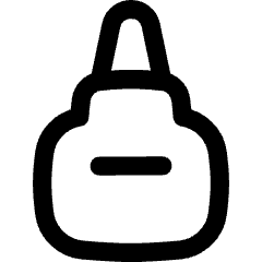 Liquid Glue Icon from Flex Line Set