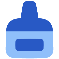 Liquid Glue Icon from Plump Flat Set