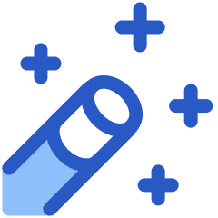 Magic Wand Tip Diagonal Icon from Plump Duo Set