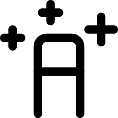 Magic Wand Tip Vertical Icon from Core Line Set