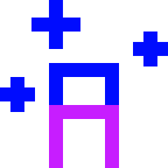 Magic Wand Tip Vertical Icon from Sharp Neon Set