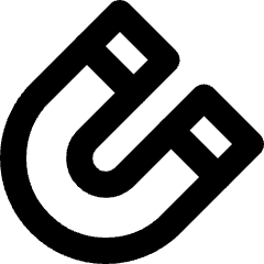 Magnet Icon from Micro Line Set