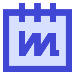 Notepad Sketchpad Icon from Sharp Duo Set