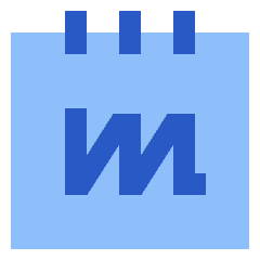 Notepad Sketchpad Icon from Sharp Flat Set