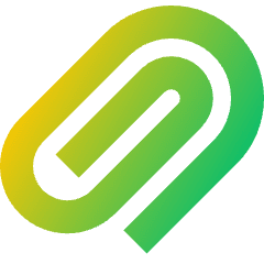 Paperclip 1 Icon from Sharp Gradient Set