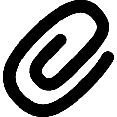 Paperclip 1 Icon from Flex Solid Set