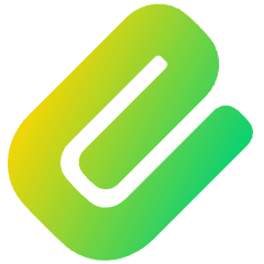 Paperclip 1 Icon from Plump Gradient Set