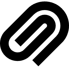 Paperclip 1 Icon from Sharp Solid Set