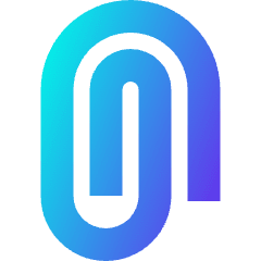 Paperclip 2 Icon from Sharp Gradient Set