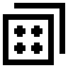 Pattern Icon from Sharp Line Set
