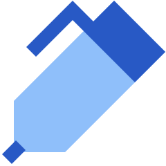 Pen 1 Icon from Sharp Flat Set