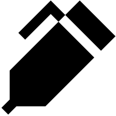 Pen 1 Icon from Sharp Solid Set