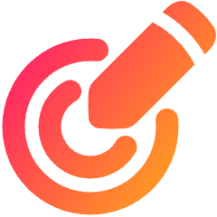 Pen Pressure Icon from Plump Gradient Set