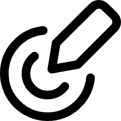 Pen Pressure Icon from Core Line Set