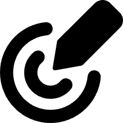Pen Pressure Icon from Core Solid Set