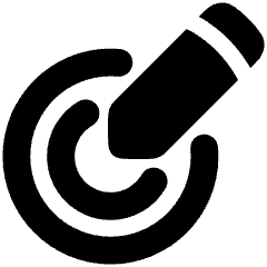 Pen Pressure Icon from Plump Solid Set