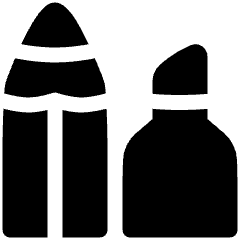 Pen Types Icon from Plump Solid Set