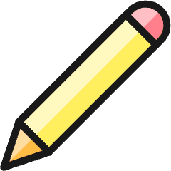 Pencil Icon from Ultimate Colors Set
