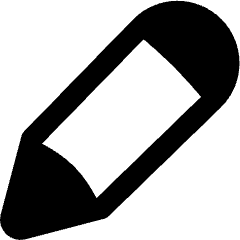 Pencil Diagonal Icon from Flex Remix Set