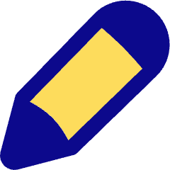 Pencil Diagonal Icon from Flex Pop Set