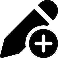 Pencil Edit Add Icon from Ultimate Bold Set