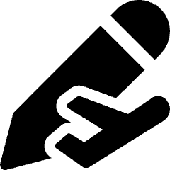 Pencil Edit Flight Icon from Ultimate Bold Set
